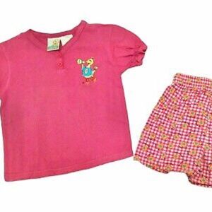 Sesame Street Top Sz 4/5 4 5 Basic Editions Shorts